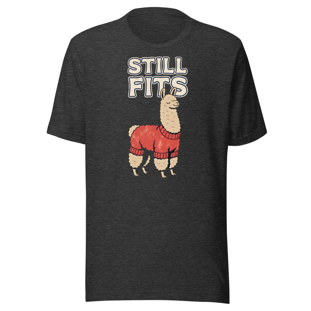 Still Fits Alpaca Shirt in Dark Grey Heather - front view