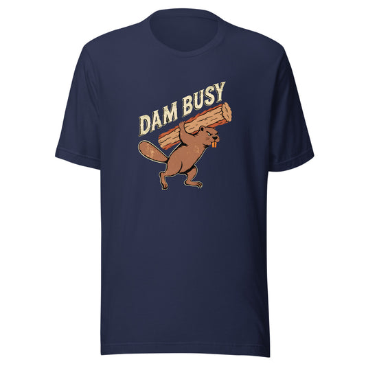 Rush Order Beaver Shirt in Navy - front view