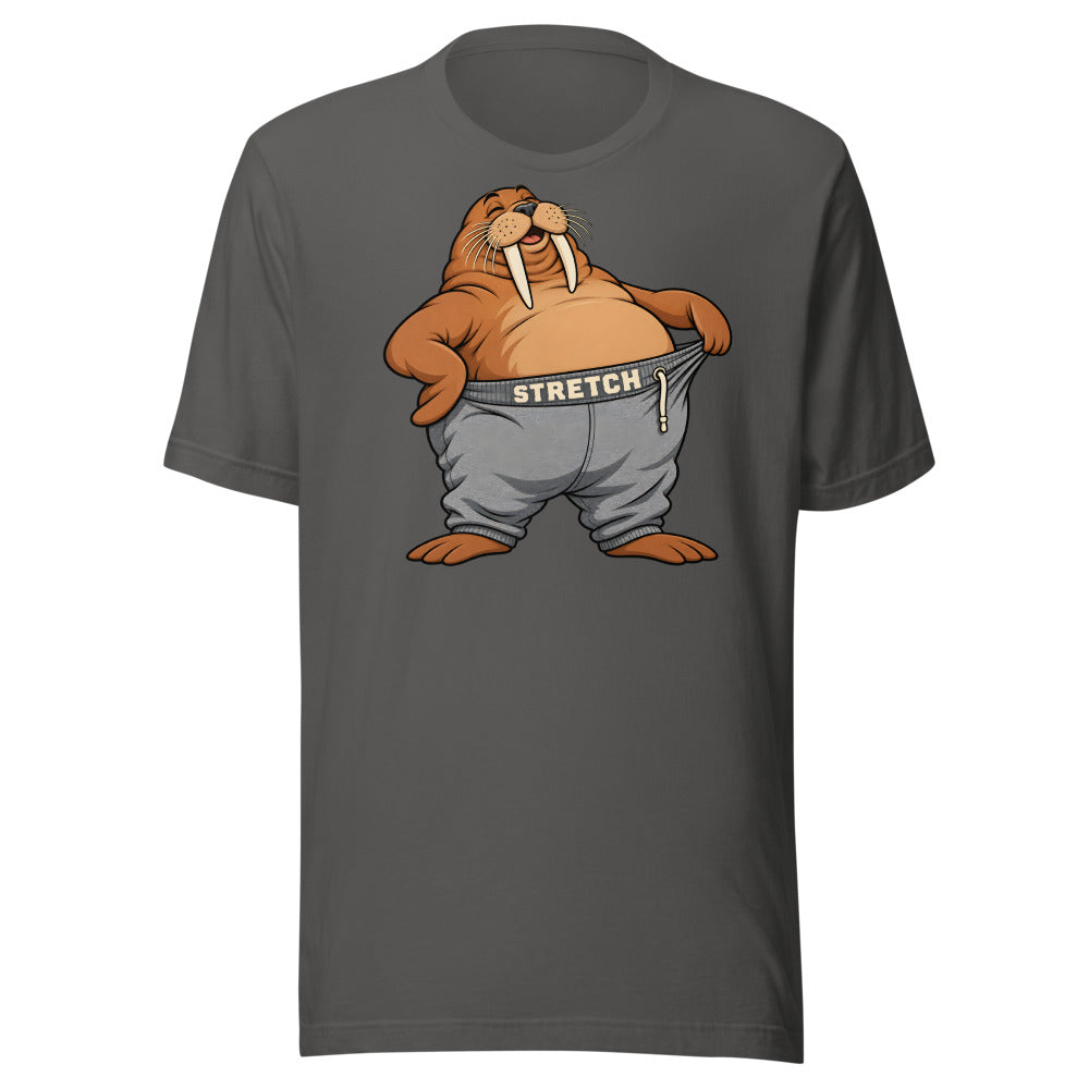 Stretch Pants Walrus Shirt in Asphalt - front view