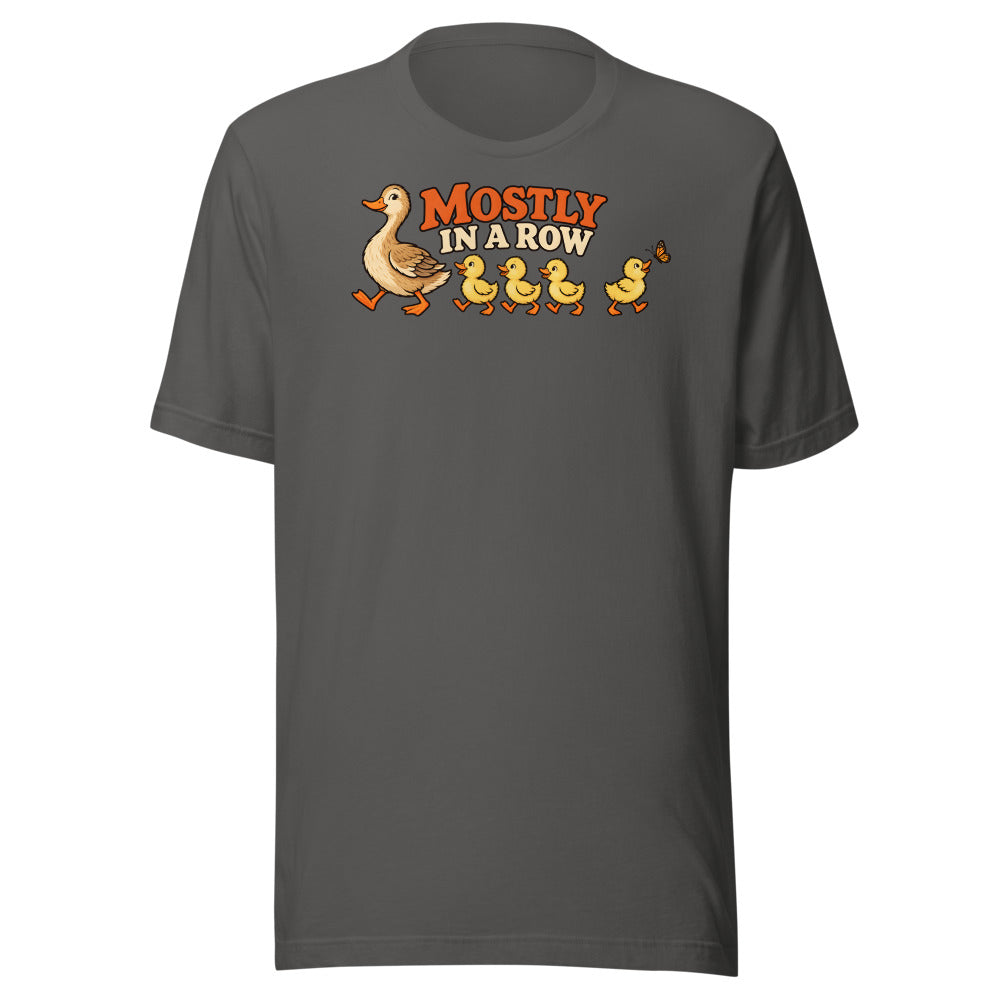 Ducks in a Row Duckling Shirt in Asphalt - front view