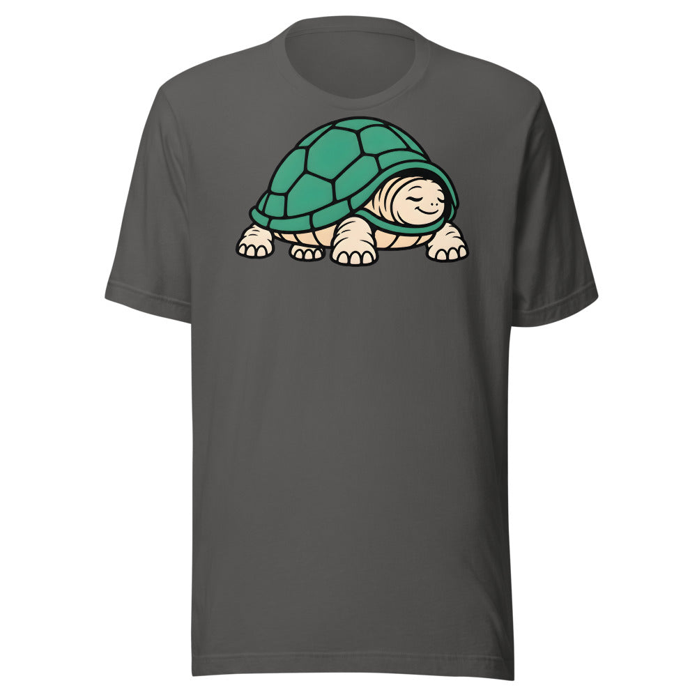 Quiet Win Tortoise Shirt (Art Only) in Asphalt - front view