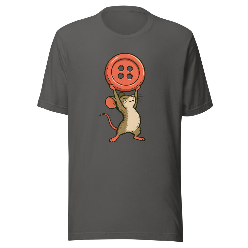 Tiny Victory Parade Mouse Shirt (Art Only) in Asphalt - front view