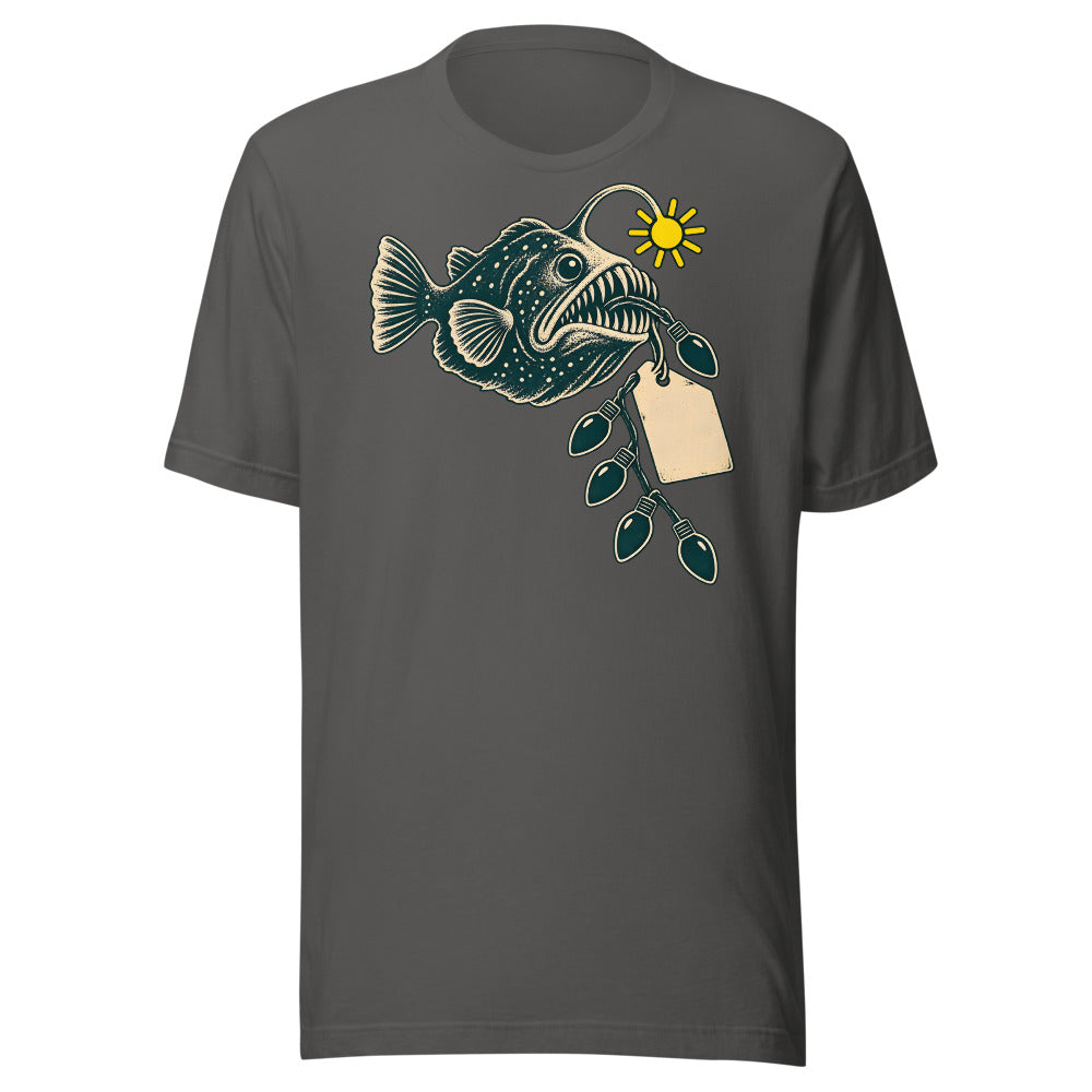 One Works Anglerfish Shirt (Art Only) in Asphalt - front view