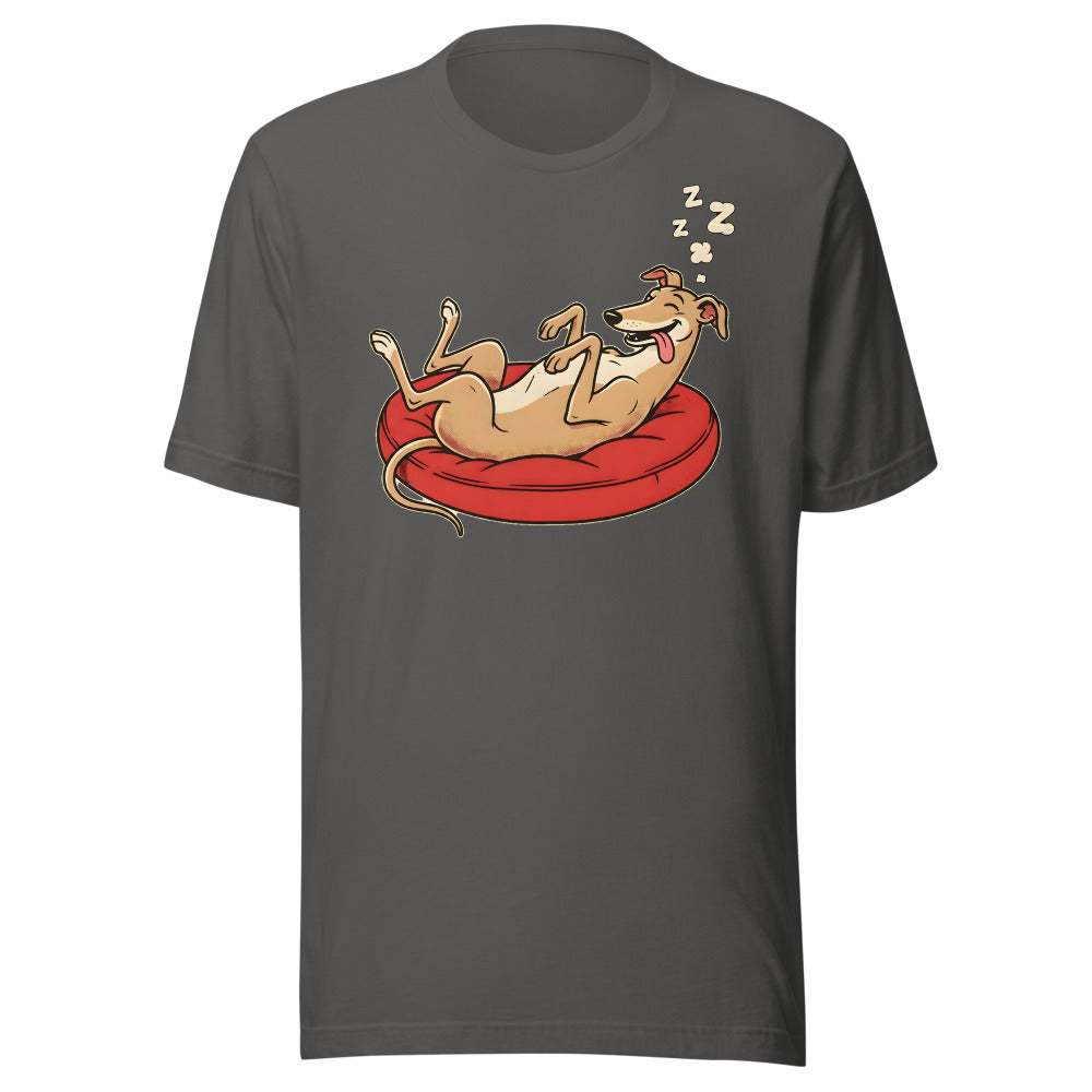 Top Speed Greyhound Shirt (Art Only) in Asphalt - front view