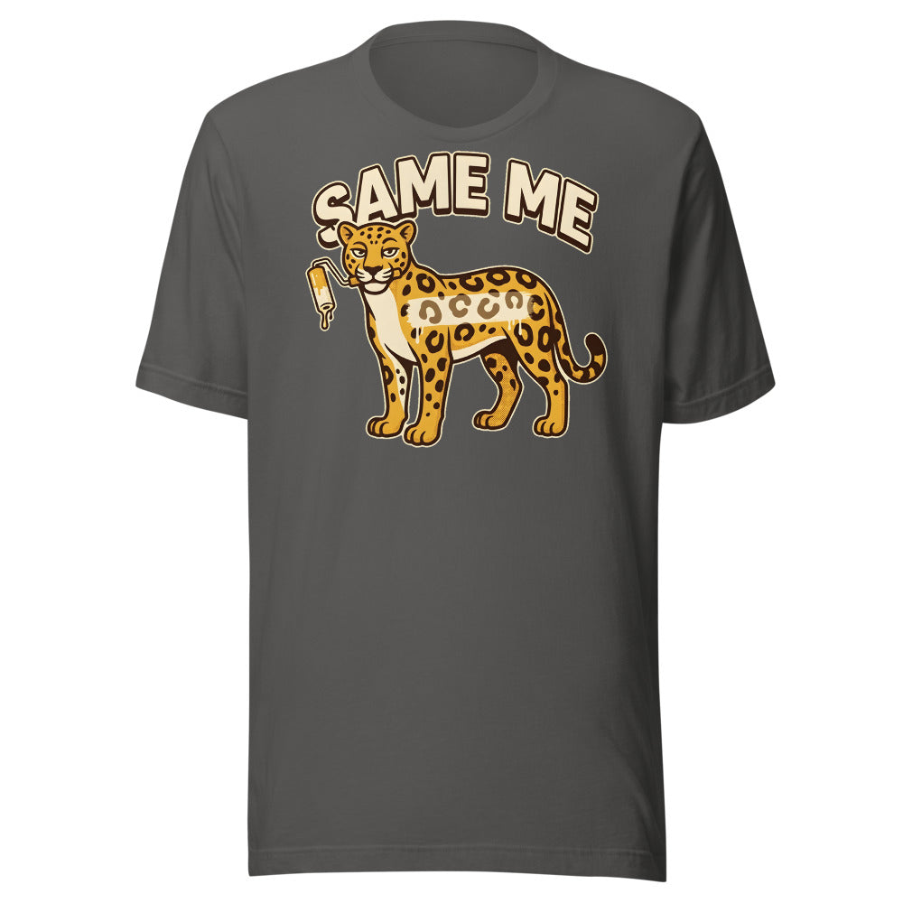 Same Spots Leopard funny New Year's shirt in Asphalt