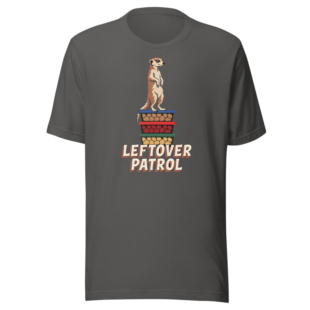 Leftover Patrol Meerkat Shirt in Asphalt - front view
