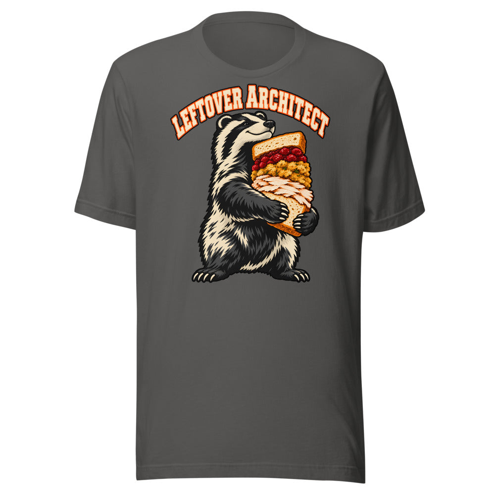 Leftover Architect Badger Shirt in Asphalt - front view