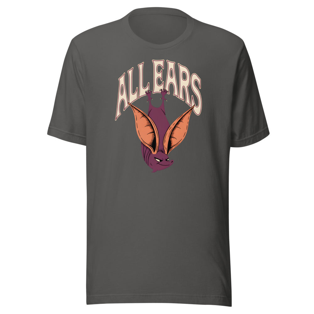 All Ears Bat Shirt in Asphalt - front view