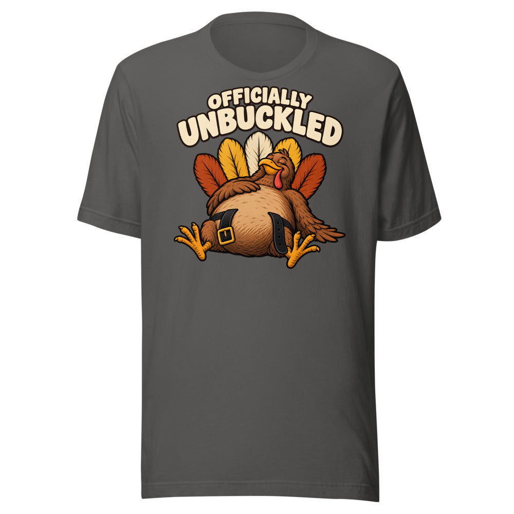 Officially Unbuckled Turkey Shirt in Asphalt - front view