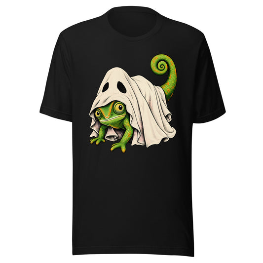 Costume Emergency Chameleon Shirt in Black - front view