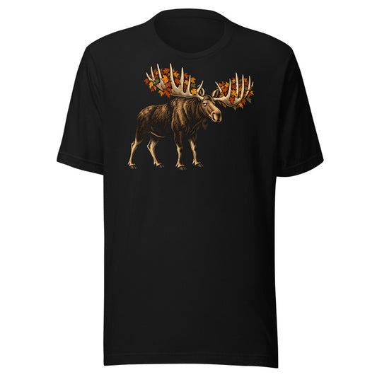 Rake Duty Moose Shirt (Art Only) in Black - front view