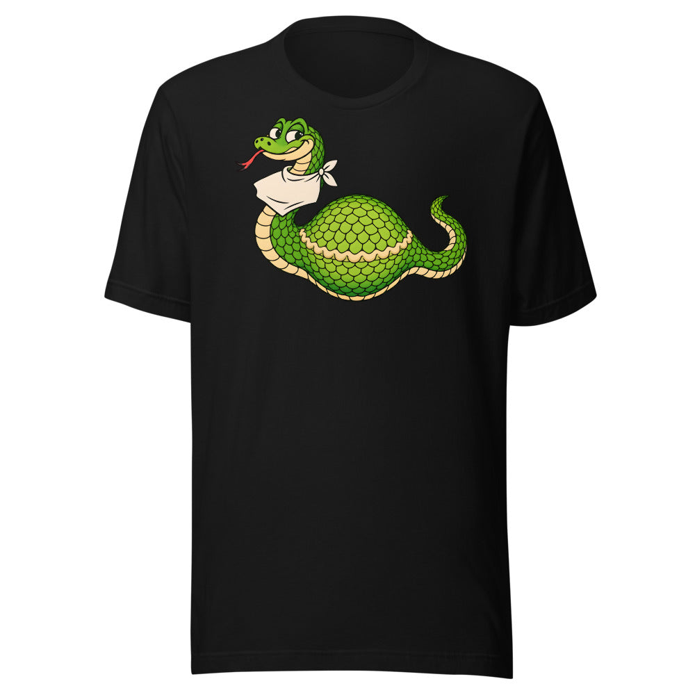 Seconds Snake Shirt (Art Only) in Black - front view