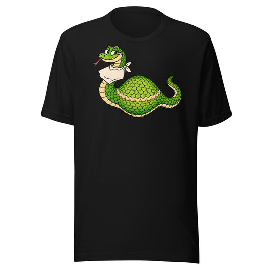 Seconds Snake Shirt (Art Only) in Black - front view