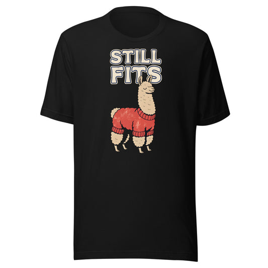 Still Fits Alpaca Shirt in Black - front view
