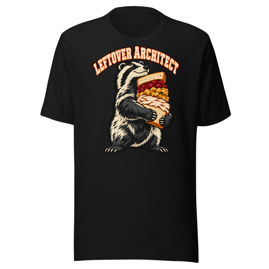 Leftover Architect Badger Shirt in Black - front view