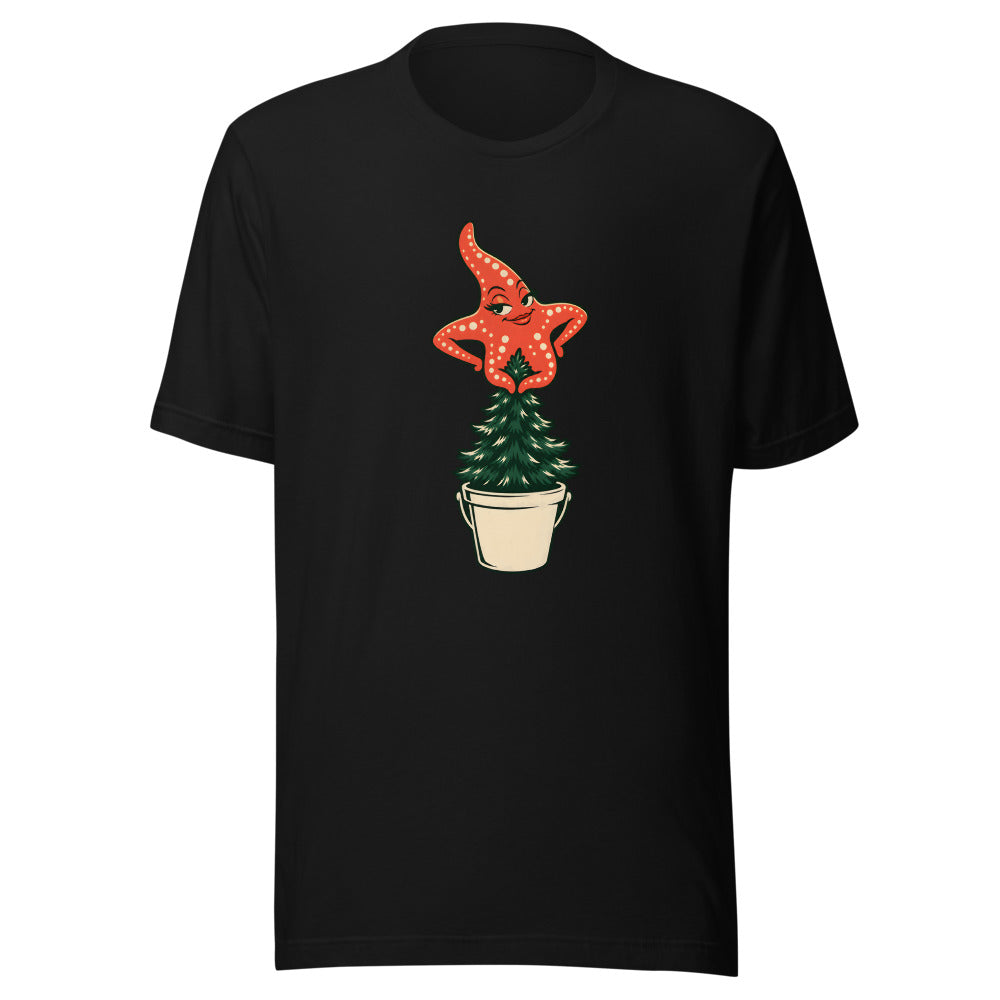 I'm The Star Starfish Shirt (Art Only) in Black - front view