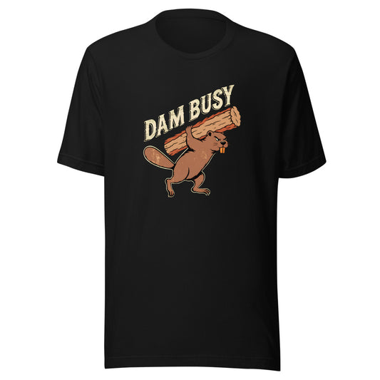 Rush Order Beaver Shirt in Black - front view