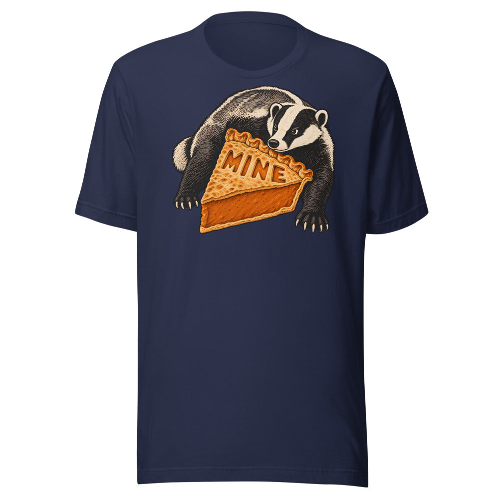 Pie Security Badger Shirt in Navy - front view