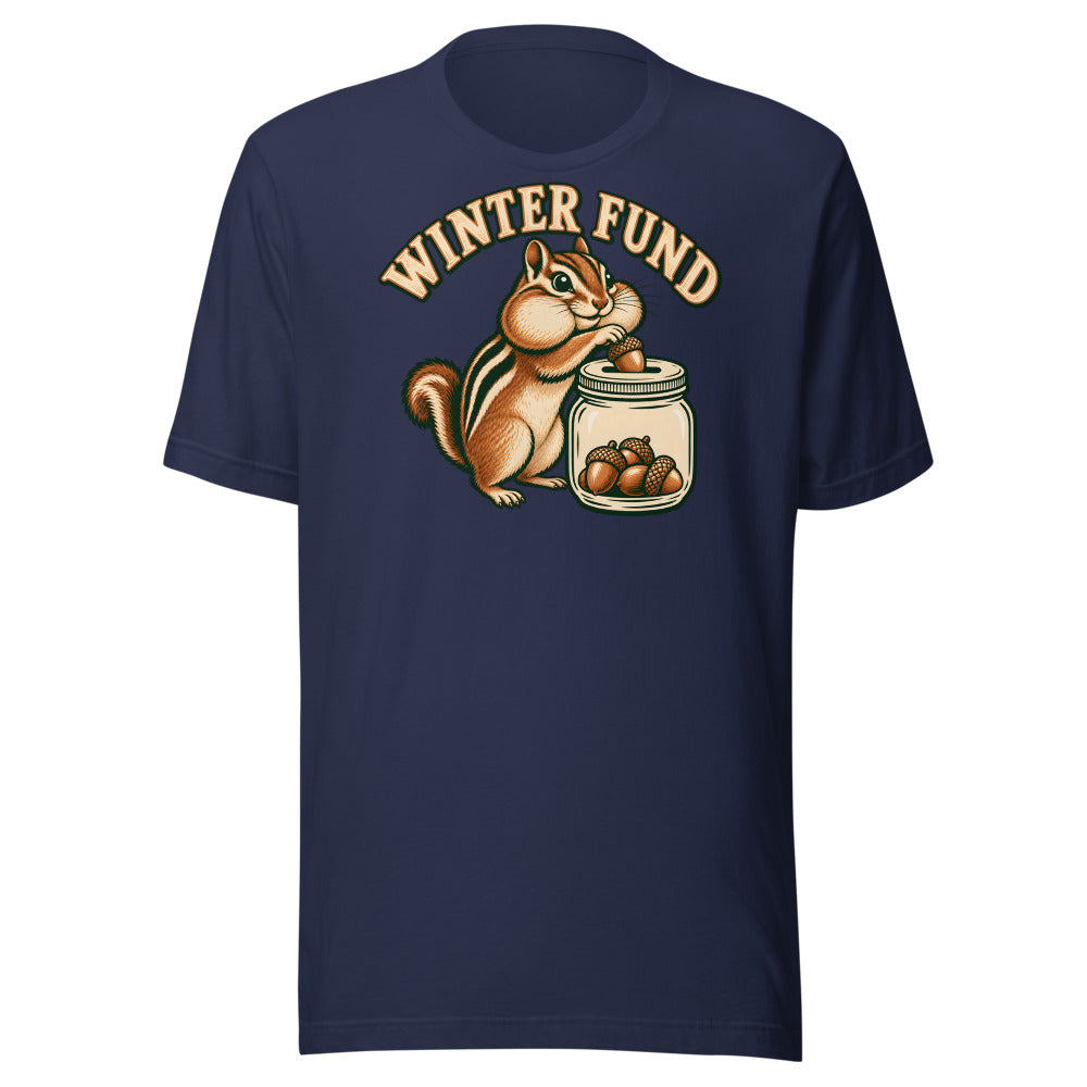 Acorn Budget Chipmunk Shirt in Navy - front view