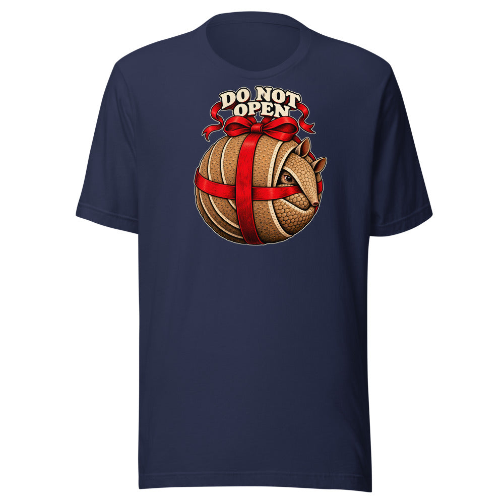 Do Not Open Armadillo Shirt in Navy - front view