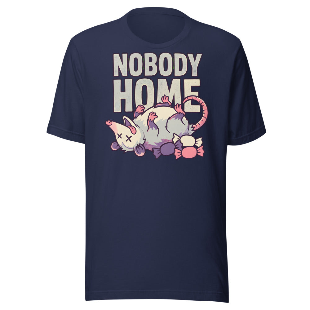 Playing Dead Opossum Shirt in Navy - front view