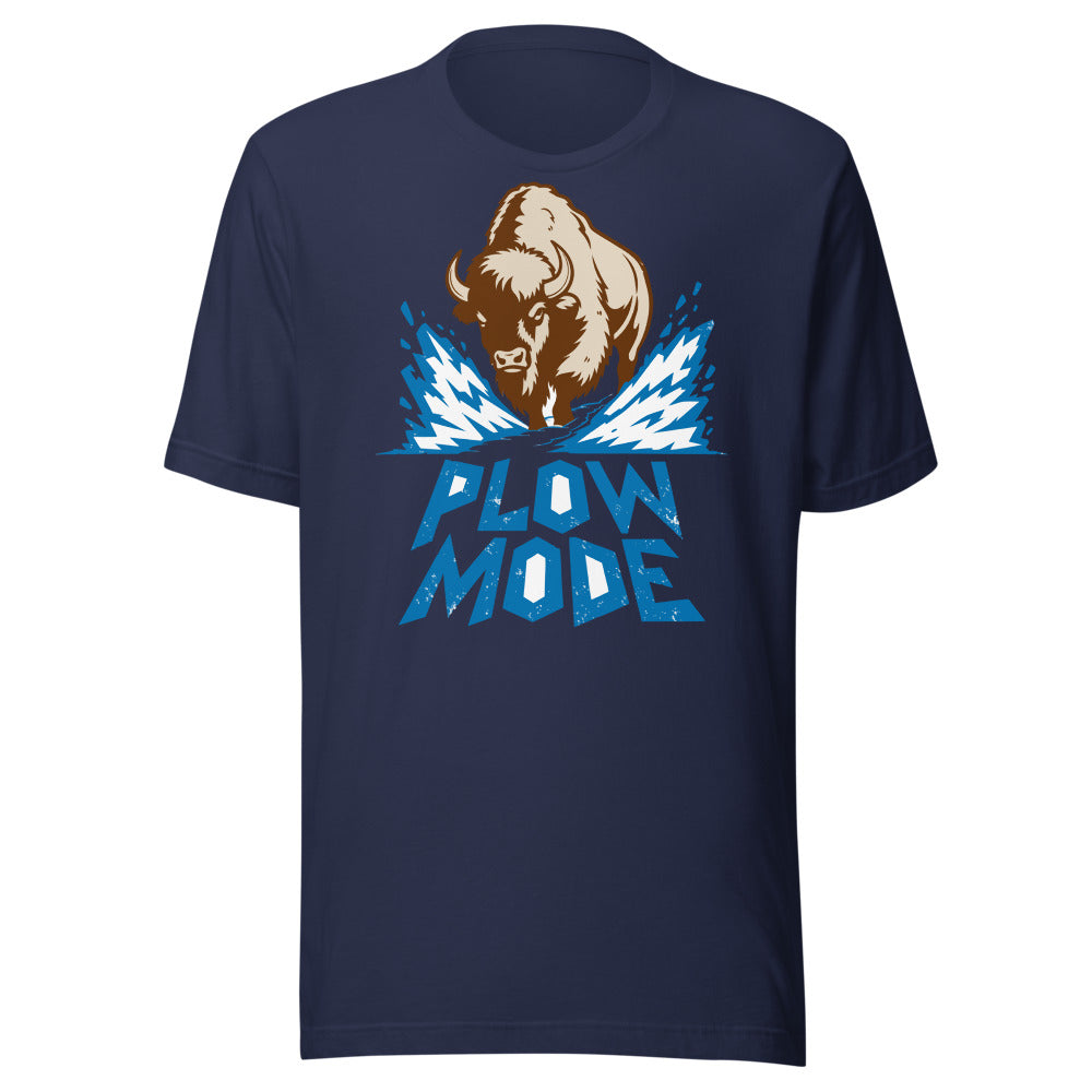 Snow Shovel Substitute Bison Shirt in Navy - front view