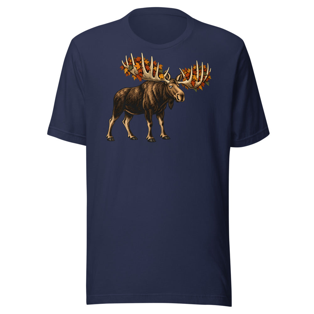 Rake Duty Moose Shirt (Art Only) in Navy - front view