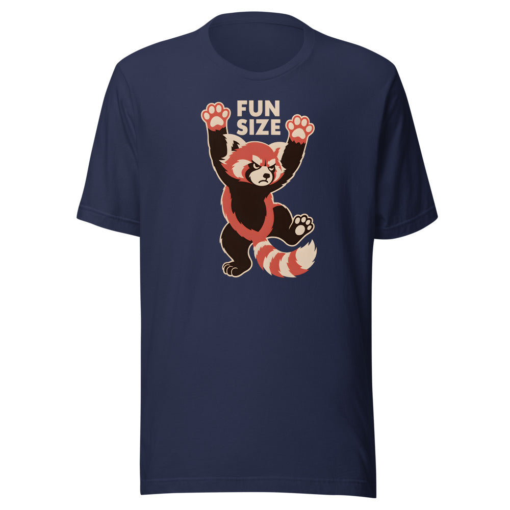 Fun Size Red Panda Shirt in Navy - front view