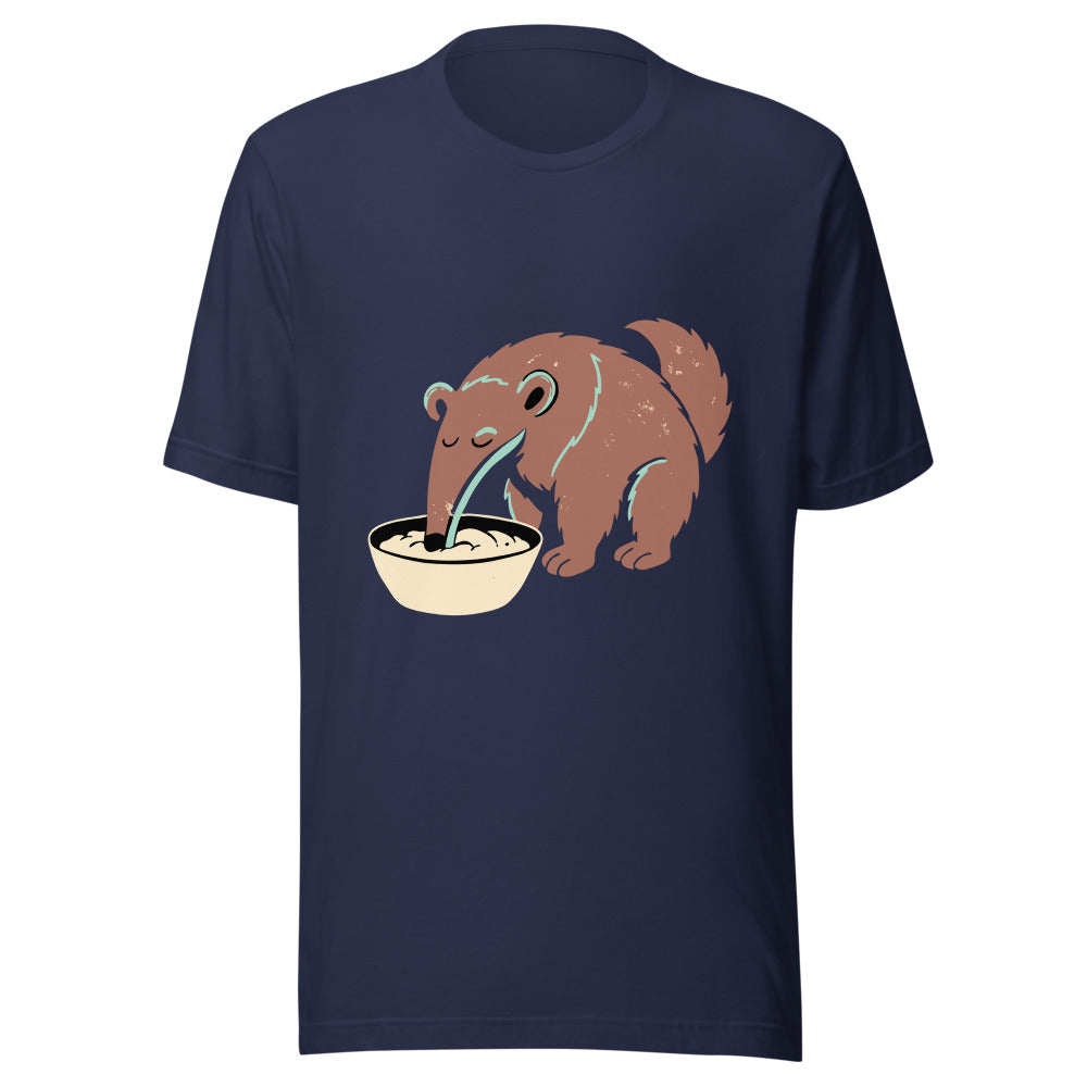 Quality Control Anteater Shirt (Art Only) in Navy - front view