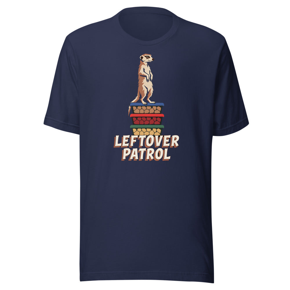 Leftover Patrol Meerkat Shirt in Navy - front view