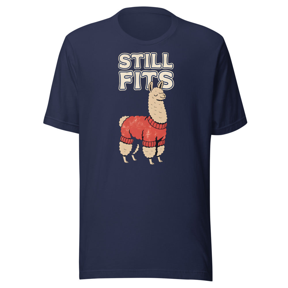Still Fits Alpaca Shirt in Navy - front view