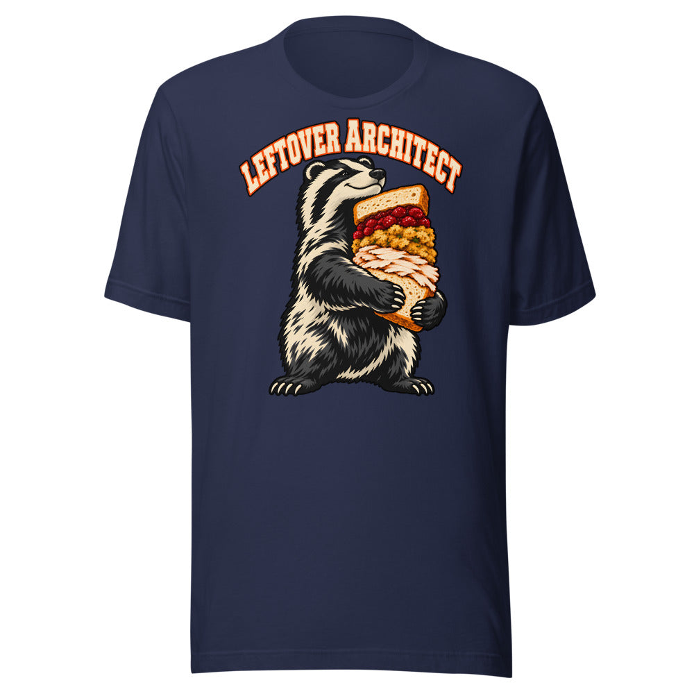 Leftover Architect Badger Shirt in Navy - front view