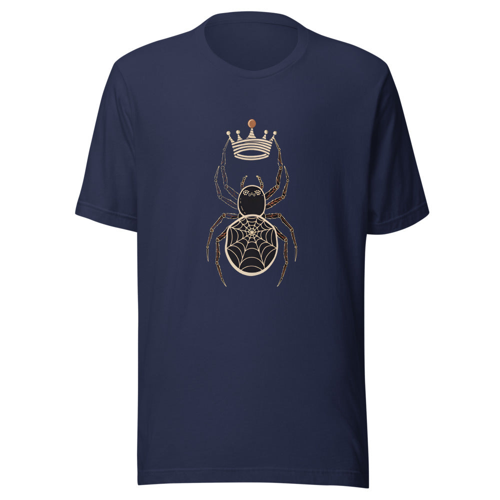 Self-Made Spider Shirt (Art Only) in Navy - front view